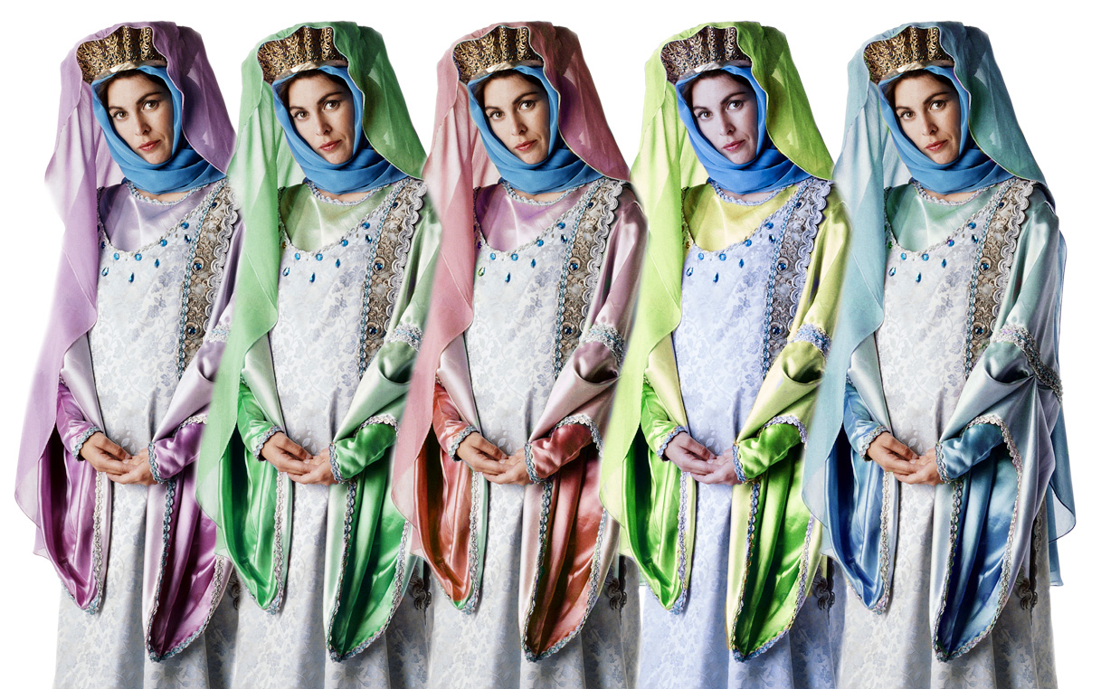 Multiple Hues Photoshop project
